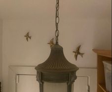 hanging ceiling light (lantern style)
