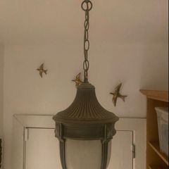 hanging ceiling light (lantern style)