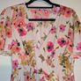 stunning floral cap sleeve midi dress from Loriane Image 3