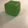 Green squishy glow in the dark cube Image 2
