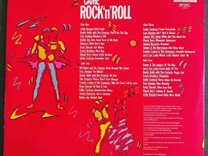 Various - Then Came Rock 'N' Roll 2 x Vinyl LP (1984) Compilation 50's Rock & Roll Little Richard, Chuck Berry etc EX+