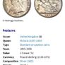 Great Britain Silver 1895 Crown Queen Victoria LIX Image 7