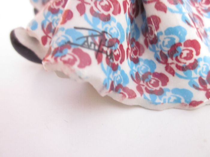 Lino Zampiva Spaghetti Hair Porcelain Girl Figurine