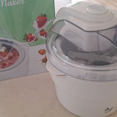 Silver crest ice cream machine