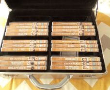 Box. Set. Of. 20.  James. Bond. D.v.d.s.  And.  Case