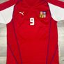Genuine Vintage 2004 Puma Czechia Jan Koller Home Jersey Shirt Mens Large Image 3