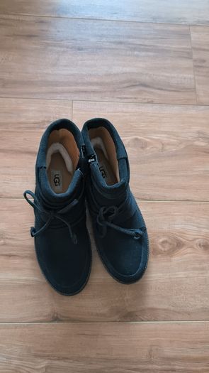 UGG Suede Shoes women, Black , new without tags , size 36