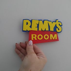 Personalised Toy Story Western Style Door Sign, Custom Kids Name Plaque