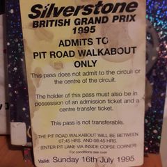 Silverstone British Grand Prix 1995