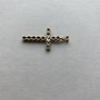 Pre-Owned 9ct Gold Diamond Cross Pendant Image 4