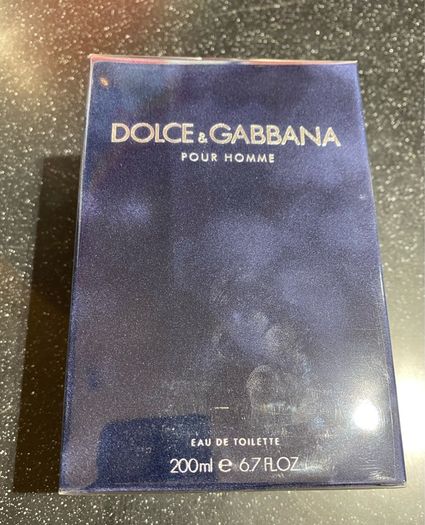Dolce Gabbana Pour Homme Eau de Toilette 200 ml brand new