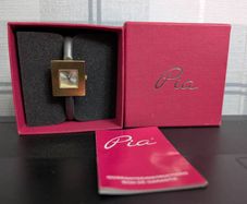 Brand New Pia Square Gold ladies watch