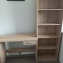 Bookshelf and desk Image 5
