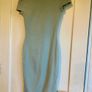 Kookai Stretch Thick Cotton Duck Egg Green Dress Image 4