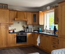 L shaped kitchen
