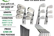 Taylormade P.770 2024 / P.7CB Combo Irons / 5-Pw / Dynamic Gold Mid 115 S300 Stiff