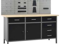 main image for ad Workbench with Four Wall Panels