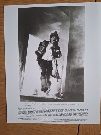 BACKDRAFT movie press Kit