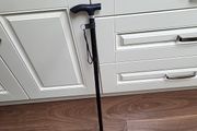 Walking stick folding