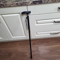 Walking stick folding