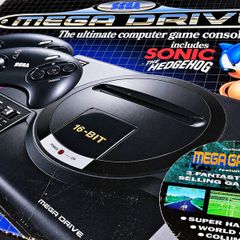 Sega Mega Drive Console - Sonic and Mega Games Rare Variant - Boxed