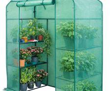 Seedbed with shelves - mini greenhouse Garden