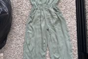 DKNY light green jumpsuit (8-10y)