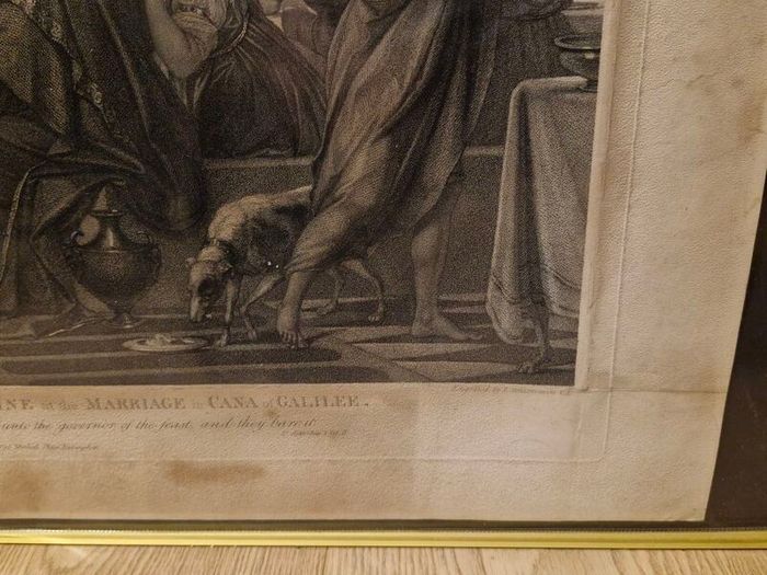 Antique Engraving by Luigi Schiavonetti (1802)