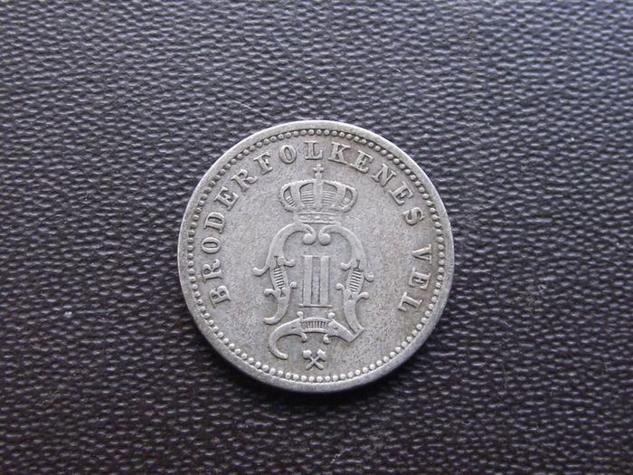 1898 Norway.  Silver 10 Ore