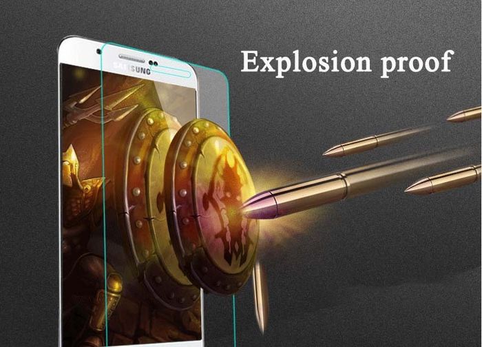 100% Genuine Tempered Glass 9H Screen Protector For Samsung Galaxy A8