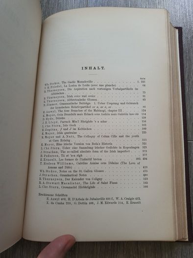 Zeitschrift fur Celtische Philologie. 2 band (volume) 1899