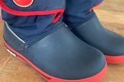 Crocs fleece lined boots