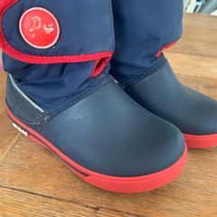 Crocs fleece lined boots
