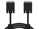 New 5m VGA Monitor LCD Cable 15 PIN Male to Male D-SUB DB15 Full HD #1537