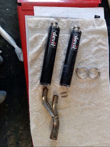 Devil shotgun exhaust