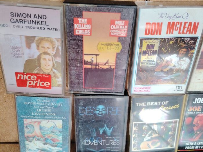 Ultimate Vintage Cassette Tape Collection - 28 Albums (70s/80s/90s Rock, Pop, Reggae & Rare Tapes)