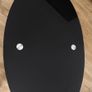 Coffee table - black tempered glass Image 3