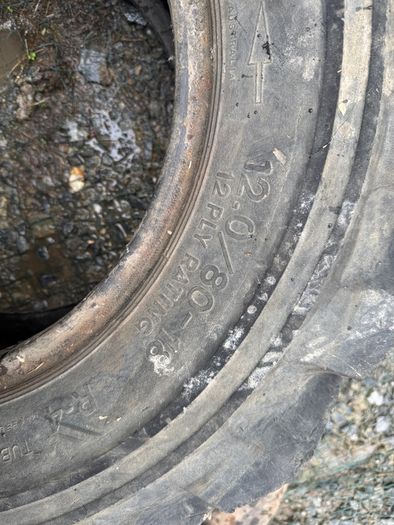 JCB 3CX Front Tyres