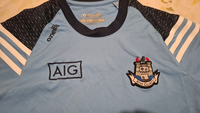 Dublin GAA O'Neills Gaelic Football Jersey (Youths 9-10 Years) FREE POST