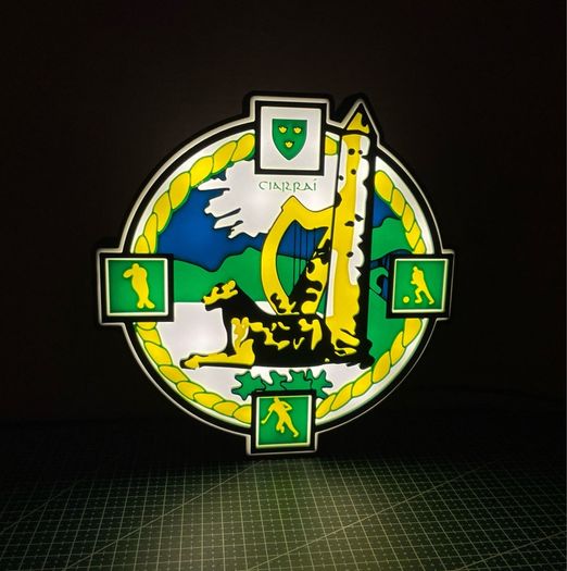 Kerry GAA Crest Lightbox