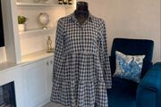 Ladies Black &amp; White Check Dress from Zara. Size Xs UK 6 / EU 34