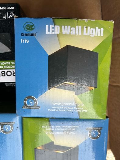led wall lights outdoor exterior and PIR sensors