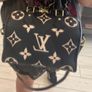 Louis Vuitton Speedy 25 Bandouliere Bicolour Monogram Empreinte (NFID) GH Image 2