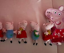 Peppa Pig TY plush toys bundle