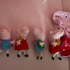 Peppa Pig TY plush toys bundle