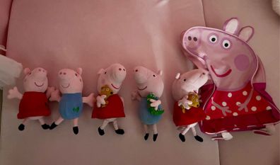 Peppa Pig TY plush toys bundle