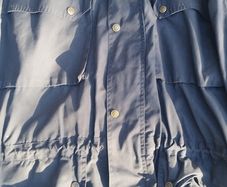 fjallraven xxl  waxed cotton jacket with hood