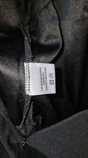 Buttercups Beauty uniform for college Bife Black Salon Tunic with Waist Tie, Size 12 (M) Premium Irish Workwear