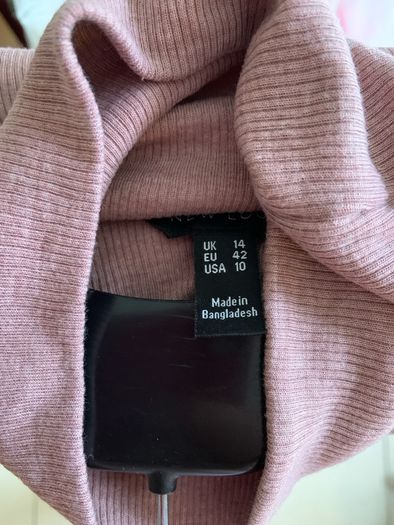 polo neck top