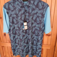 Island Green Golf.Polo shirt.Gents.